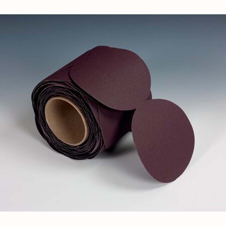 3M Stikit Cloth Disc Roll 341D, P180 X-Weight, 5 In X Nh, 100 Discs Per Roll 7010361697